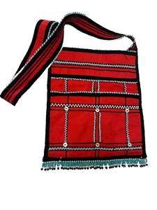 Bolso Bandolera Sudafricano Izandla ZabafaziXhosa Hecho a Mano Cartera Cuentas de Vidrio - Imagen 1 de 12