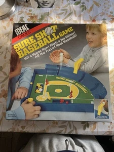 Gioco Baseball Sure Shot 1986 Vintage GIOCATTOLO IDEALE Versione Rara Nuovo Sigillato 86 - Foto 1 di 9
