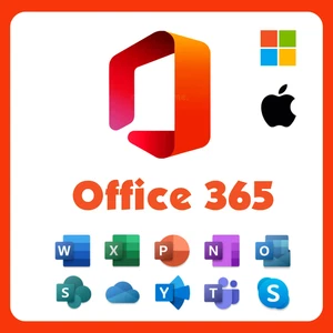 I Will Provide Office 365 Package 1-year Access Word Excel PowerPoint 5 Devices - Picture 1 of 1