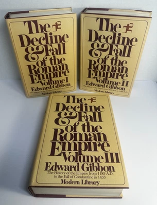 DECLINE & FALL OF THE ROMAN EMPIREB (Gibbon) - Three Volume Hardcover Set, 1977 - Image 1 of 4