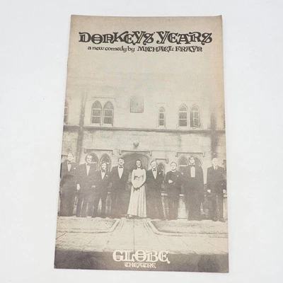 Theater Program Donkeys Years Globe Theatre March 1977 - Image 1 of 3