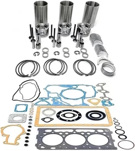 New K3B Engine Overhaul Rebuild Kit For Mitsubishi K3B Engine for Iseki TU1500 - Picture 1 of 1