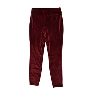 CUALQUIERA NUEVO $47 Leggings de Terciopelo Acanalado Morera Pull-On Cintura Elástica Pequeña - Imagen 1 de 3