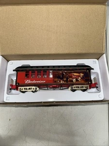 BUDWEISER HOLIDAY EXPRESS LSBX BOX CAR - SEE PICTURE (M1) - Picture 1 of 9