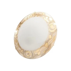 Lámpara de techo Kolarz Serena, oro 24 quilates, decoración Aqua Champagne, 30 cm - Imagen 1 de 3