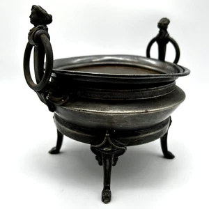 Antique c1864 - 1899 Footed Middletown Plate Co. Figural Handles Incense Burner - Picture 1 of 19