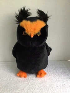 Ty Classic Fogs Plüsch Eule Halloween schwarz und orange 9 Zoll - Bild 1 von 11