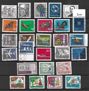 Alemania año 1965 completo, solo sello redondo/completo - Imagen 1 de 1