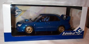 Subaru Impreza WRX ST1 blau Diecast Modellauto S1812301 Solido 1:18 neu in Box - Bild 1 von 3
