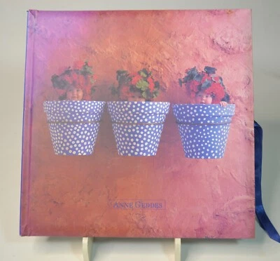 1998 Anne Geddes Picture Photo Album Baby Child Keepsake Book Vintage - Image 1 of 4