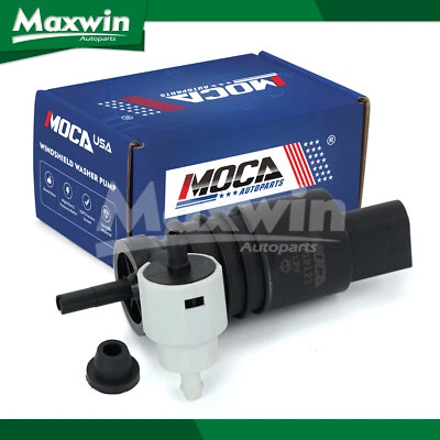 Windshield Washer Pump fit Jeep Ram Audi Benz Volkswagen Porsche Chevrolet Dodge - Image 1 of 4