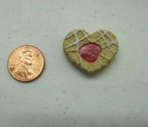 HEART JELLY COOKIE fits American Girl Our Generation 18" Doll Dessert Valentine - Picture 1 of 3