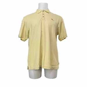 Camisa Tommy Bahama Hombre Grande Algodón Polo Amarillo World's Finest Supima (209) - Imagen 1 de 9