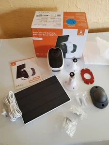 DZEES 2K Wire Free Smart Security Camera W/ Solar Panel CG1K - Picture 1 of 12