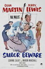 68503 Sailor Beware film Dean Jerry Lewis décoration murale affiche imprimée