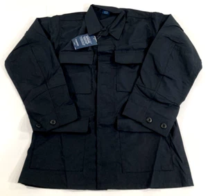 XL REG PROPPER MENS F5450 UNIFORM BDU 4 POCKET COAT L/S BATTLE RIP SHIRT NAVY XL - Picture 1 of 2