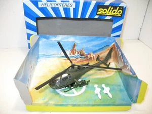 Solido, Hubschrauber Gazelle Futterrakete Weiß Auswerfer, Militär - Bild 1 von 6