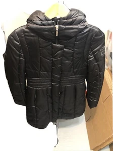 Monnalisa Girls Puffer Long Coat Size 11Y - Picture 1 of 11