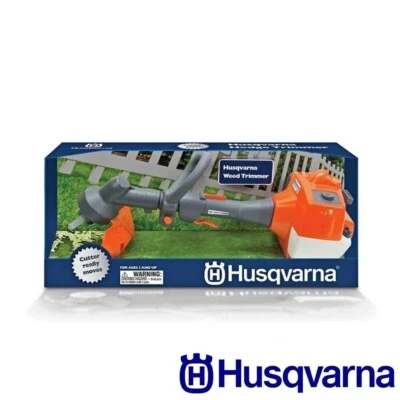HUSQVARNA DECESPUGLIATORE GIOCATTOLO REGALO BAMBINO TESTINA ROTANTE CON SUONI