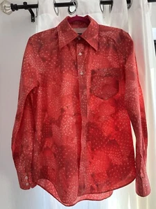 PPFM Strawberry Button Down Men’s Shirt - Picture 1 of 4