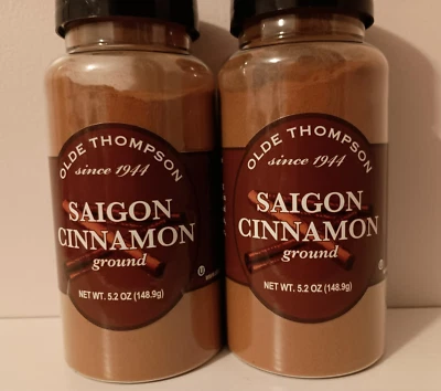Canela molida Olde Thompson Saigon 5,2 oz cada una (paquete de 2) KOSHER exp.08/2025 Foto 1 de 4