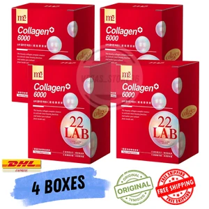 4X New M2 LAB22 Super Skin Collagen Essence Drink 8s Best Flawless FREE SHIPPING - Picture 1 of 11