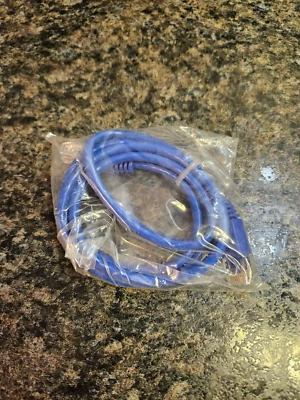 Lot of 7 Blue Ethernet Patch Cable 3ft. E171740 Type CM ~ Cat 5e 4PR - Image 1 of 3