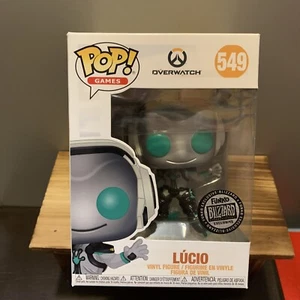 New Funko POP Games Overwatch Lucio #549 - BlizzCon 2019 Exclusive - Vaulted - Picture 1 of 6