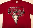 University of Alabama BAD TO THE BONE LONG Sleeve in Cardinal Red