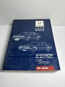 Service Manual Le Sabre Electra & Park Avenue Final Edition 1988 - Clean - Bild 1 von 9