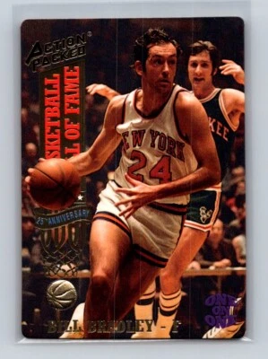 1993 Action Packed Hall of Fame #7 Bill Bradley - Image 1 of 2