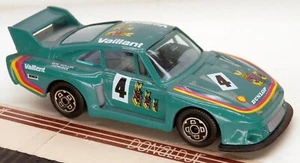 Bburago Porsche 935 Turbo Teal #4 Slant-Nose Racing 911 1:43 Scale (4" Long) - Picture 1 of 2