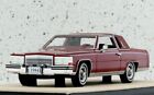 CADILLAC Fleetwood Brougham Coupe - 1984 - maroon - STAMP 1:43