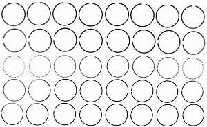 Conjunto de anel de pistão Mahle Original 50076CP.030 - Imagem 1 de 1