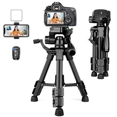 Mini Stativ 63.5cm Aluminium Kamera Stativ für Cannon/Sony/DSLR Kamera/Video ... - Bild 1 von 4