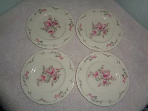 4 CASTLETON China Belrose Bread Plates Floral - Picture 1 of 3