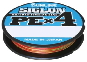 Sunline Fishing Line Siglon PE X4 300m #3 50 Pfund mehrfarbig PE Geflecht - Bild 1 von 1