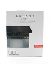 Brydge 12.9 Max+ Wireless Keyboard Case for iPad Pro 3rd,4th,5th Gen- Space Gray