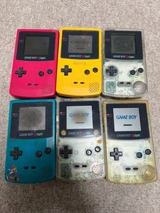 Nintendo Gameboy Color Lot 6 Set Nintendo Konsole GBC Trödel Japan A797 - Bild 1 von 11