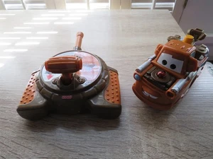 GeoTrax Train RC SPY MATER Remote Control Disney Cars Tow Mater Truck - Picture 1 of 12