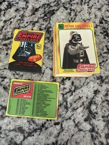 1980 Topps Star Wars Empire Strikes Back Series 3 Complete 265-352 w/wrapper - Bild 1 von 6
