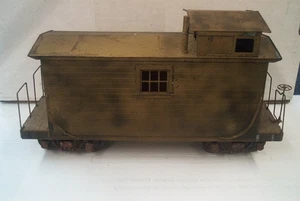 On3 Lhee Do Swayne Lumber Caboose #2 Steps Need to be Installed Brass Trucks - Picture 1 of 6