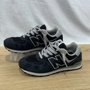 New Balance 574 blau grau Sportschuhe Jugend/Kinder Größe 5, Damengröße 6,5 " - Bild 1 von 8