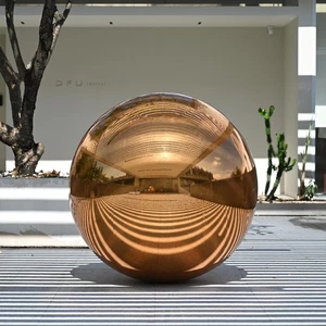 Yescom 47" Aufblasbarer Spiegelball Riesig Wiederverwendbar für Party Hochzeit Event Gold - Bild 1 von 2