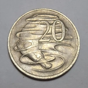 1973 Australia 20 cents coin, platypus - Picture 1 of 2
