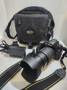 Nikon D80 Camera w/Nikon DX 18-135mm Lens W/charger tested/working w/ Case - Picture 1 of 9