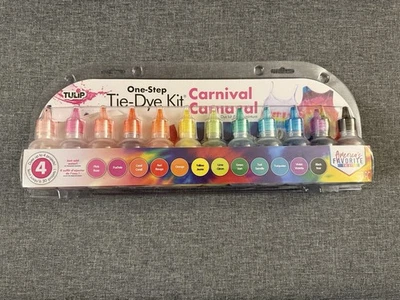 Kit Tie-Dye Tulip One-Step Carnaval - 12 Colores, 37 Piezas - Nuevo Precintado Foto 1 de 4