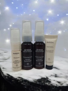 AVEDA Thickening Tonic 1floz (2) Dry Conditioner .34floz & Hand Relief .34fl - Picture 1 of 5