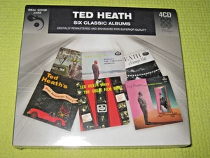 Ted Heath Six Classic Albums 4 CD Box Set New Sealed Jazz Big Band RGJCD555 - Picture 1 of 1