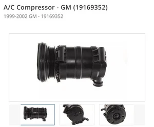NEW OEM A/C Compressor - GM (19169352)1999-2002 Silverado Sierra Yukon …. - Picture 1 of 1